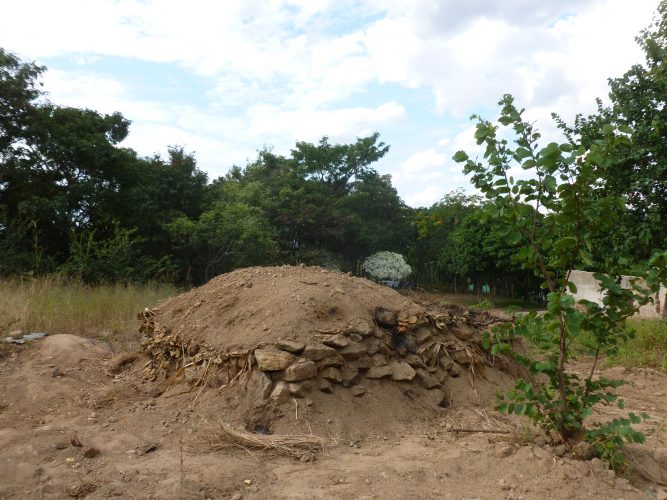 He also produces charcoal - trunks are covered by earth and burnt without oxygen for around three days.